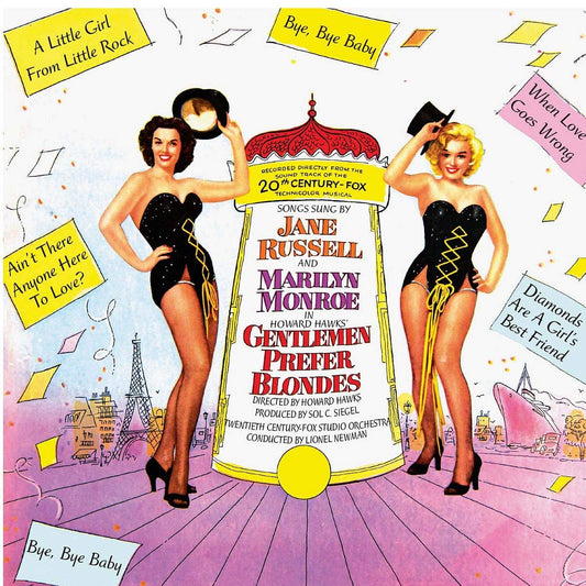 Marilyn Monroe And Jane Russel Gentlemen Prefer Blondes (orig CD New Mint Soundtracks