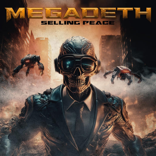 MEGADETH - SELLING PEACE (RED W/ BLACK SPLATTER VINYL)