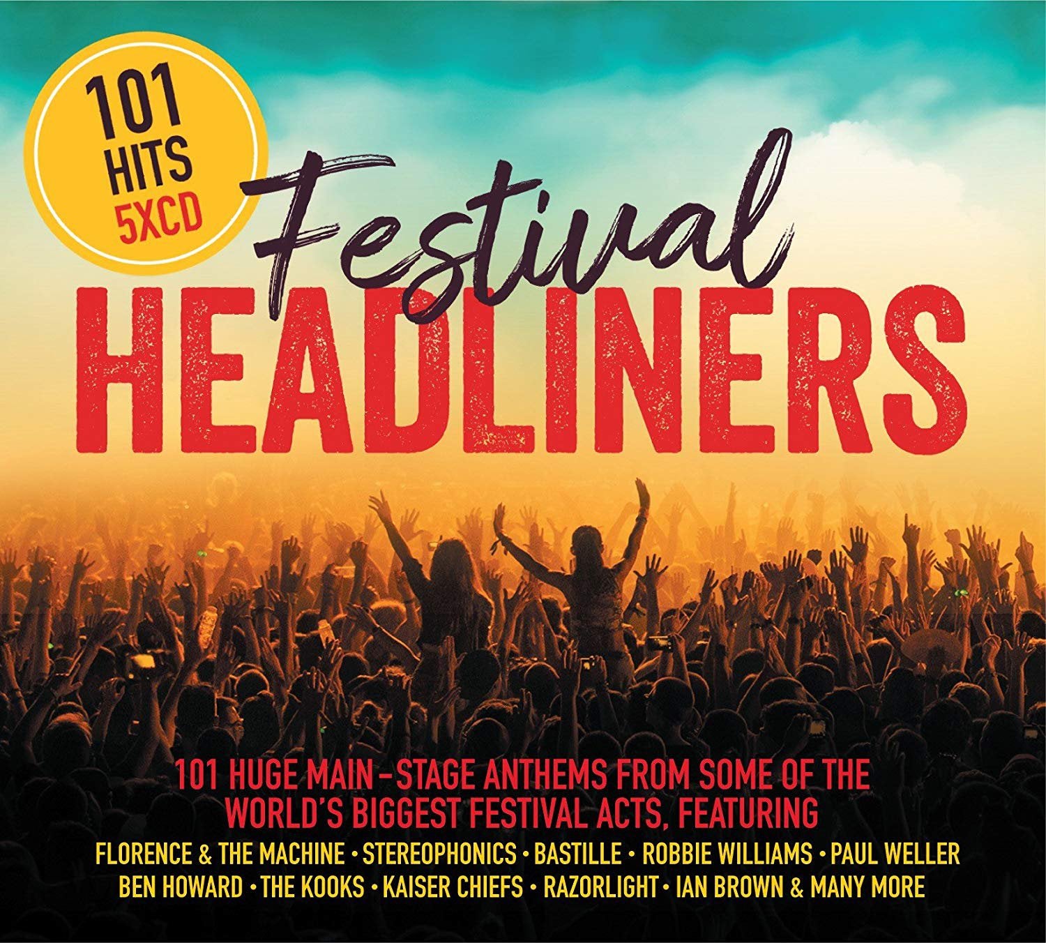 Various Artists 101 Festival Headliners CD New Mint Pop