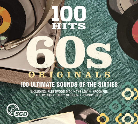 Various Artists 100 Hits - 60s Originals 5xCD New Mint Rock