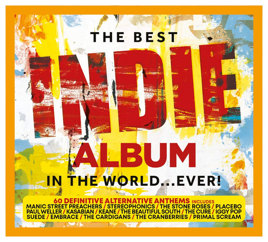 Various Artists The Best Indie Album In The World Ever! 3xCD New Mint Pop