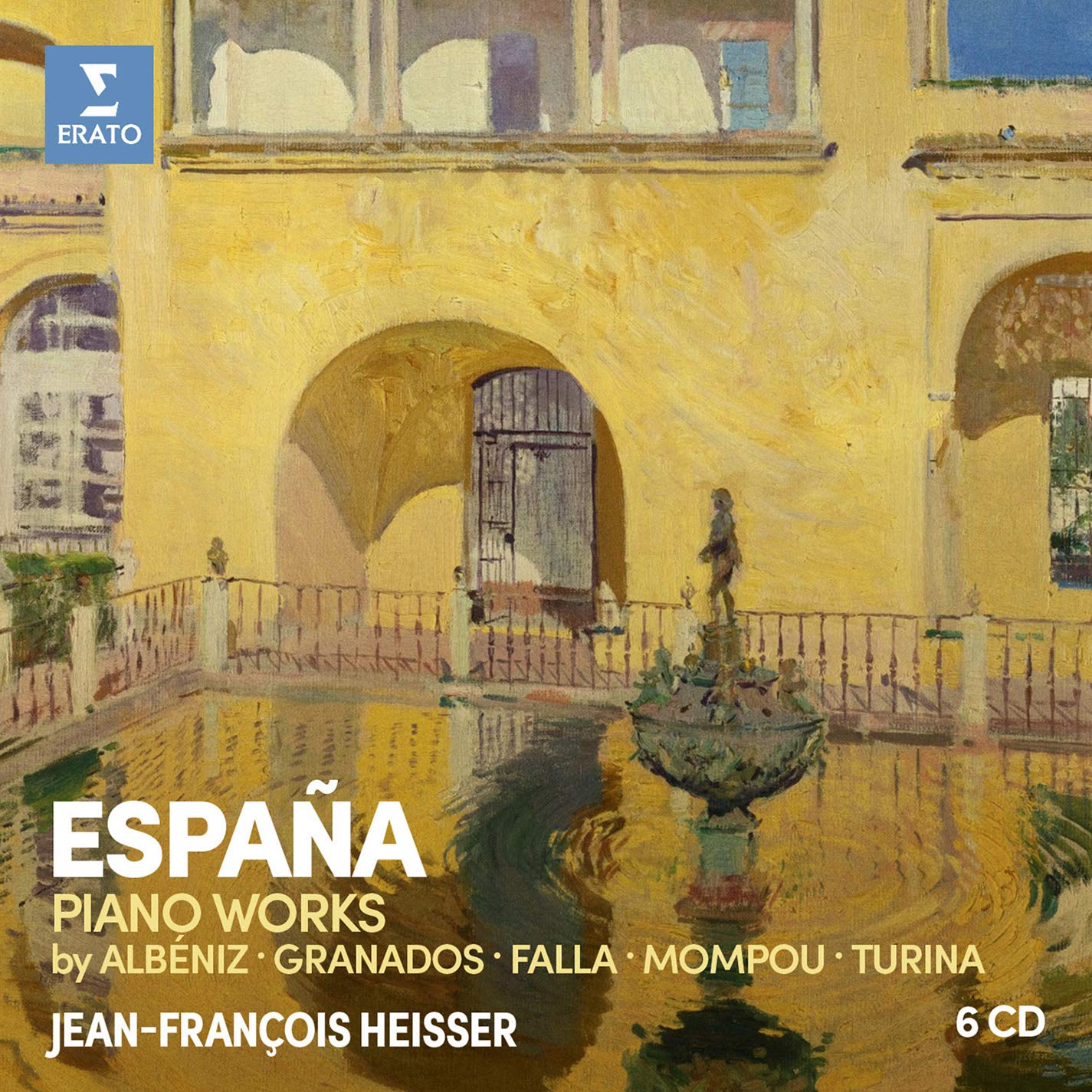 Jean-François Heisser España: Albeniz, Falla, Granados, Mompou, Turina 6xCD New Mint Classical
