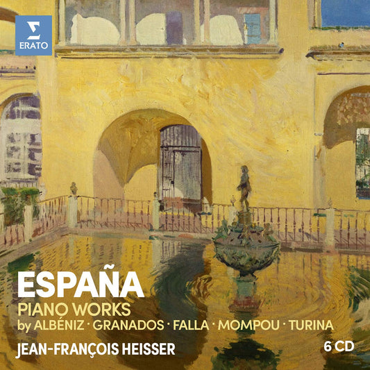 Jean-François Heisser España: Albeniz, Falla, Granados, Mompou, Turina 6xCD New Mint Classical