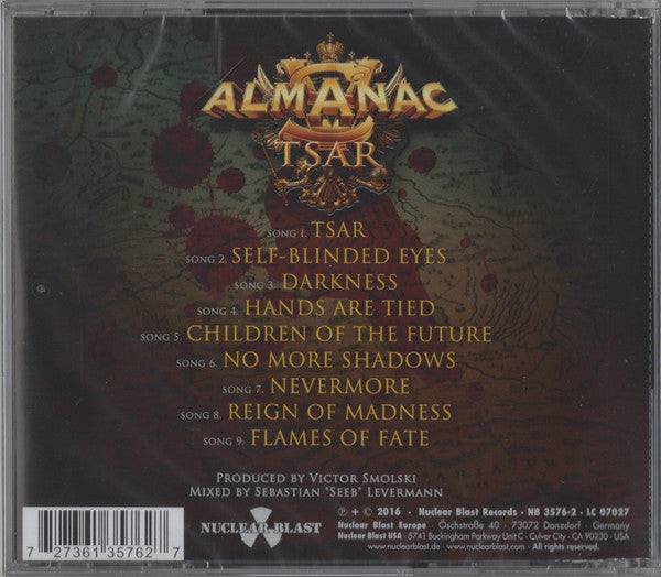 Almanac (3) : Tsar (CD, Album)