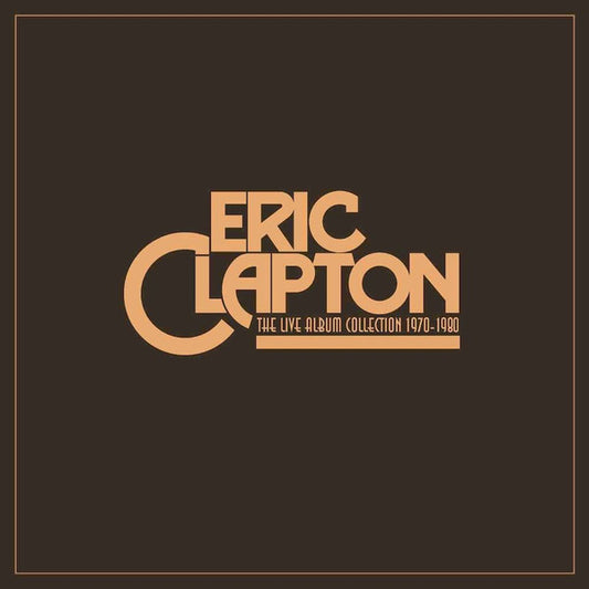 Eric Clapton : The Live Album Collection 1970-1980 (6xLP, Album, Comp + Box)
