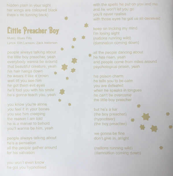 Blues Pills : Lady In Gold (CD, Album)