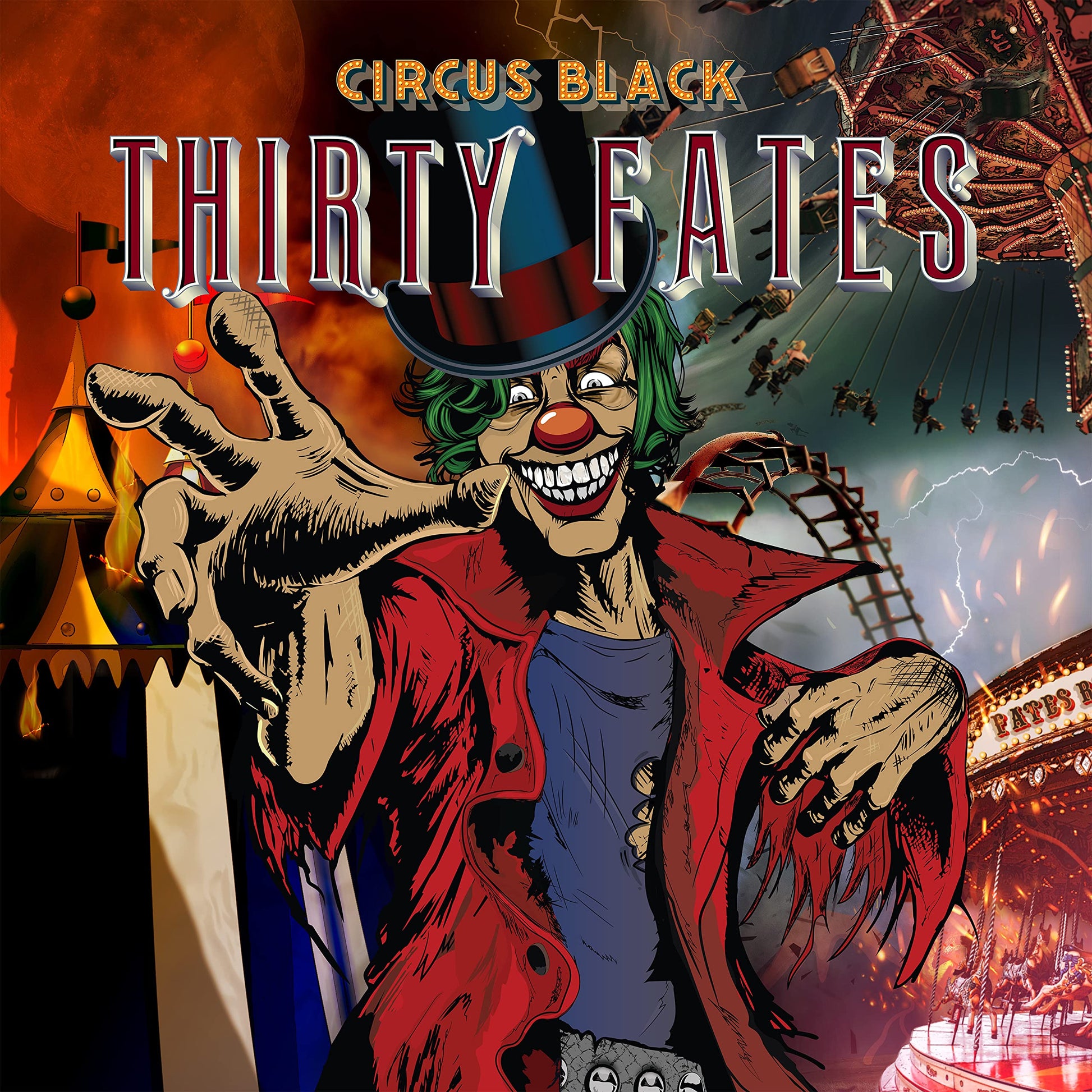 Thirty Fates Circus Black CD New Mint