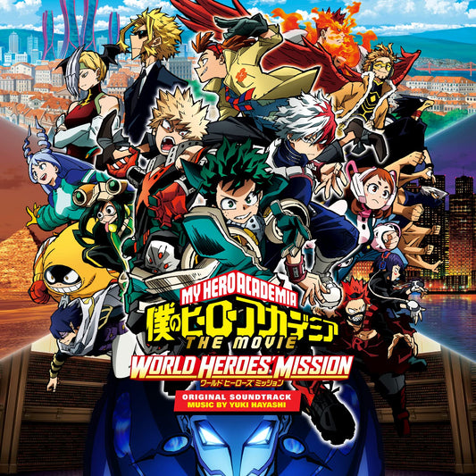 Hayashi, Yuki My Hero Academia: World Heroes' Mission Soundtrack 2xVinyl New Mint Rock