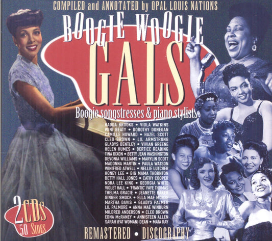 Various Artists Boogie Woogie Gals 2xCD New Mint Blues