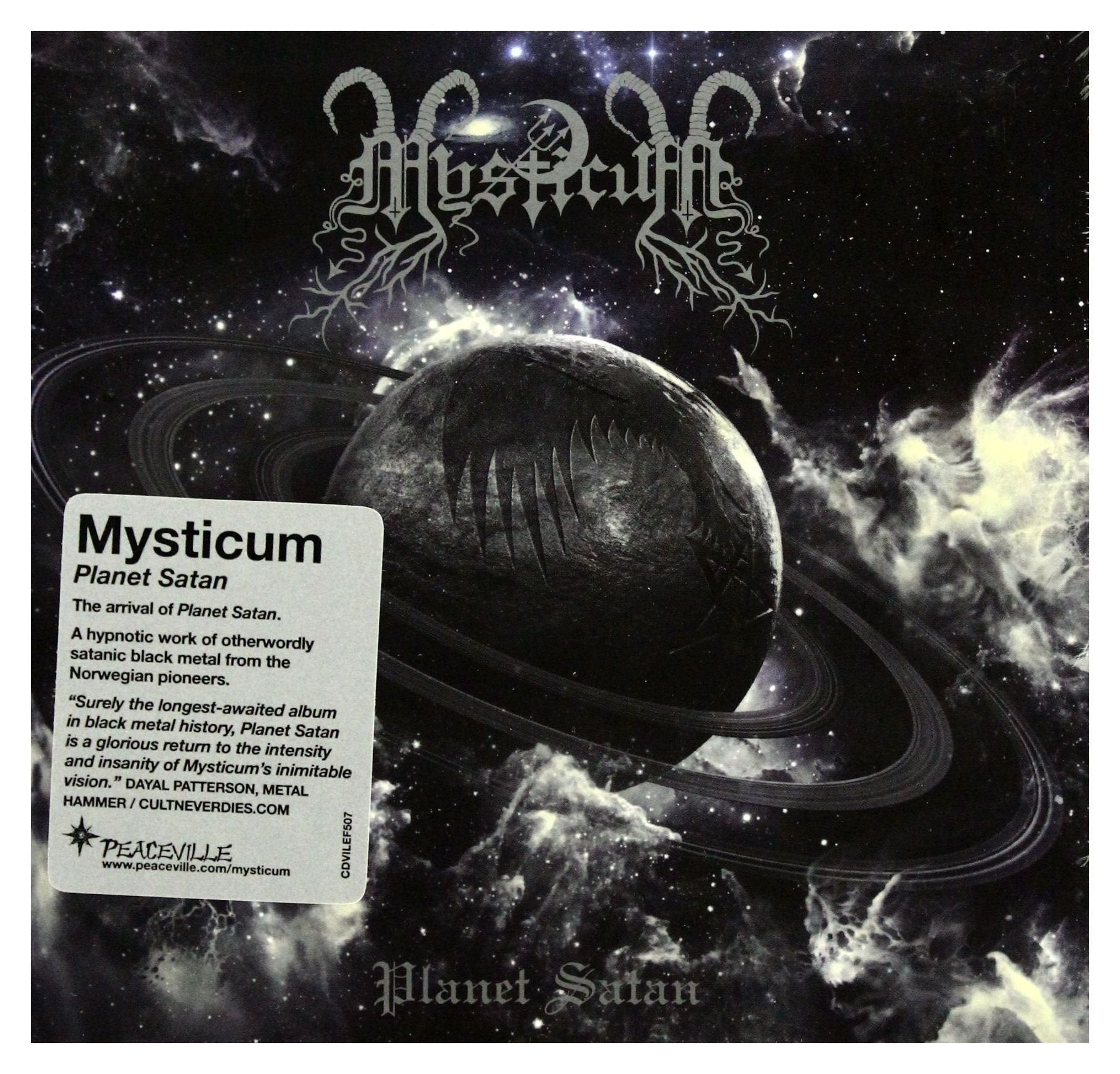 Mysticum Planet Satan CD New Mint Electronic, Rock
