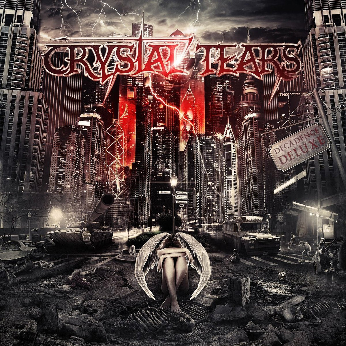 Crystal Tears Decadence Deluxe CD New Mint Rock