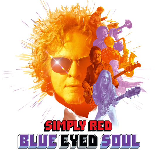 Simply Red Blue Eyed Soul Purple) Vinyl New Mint Pop