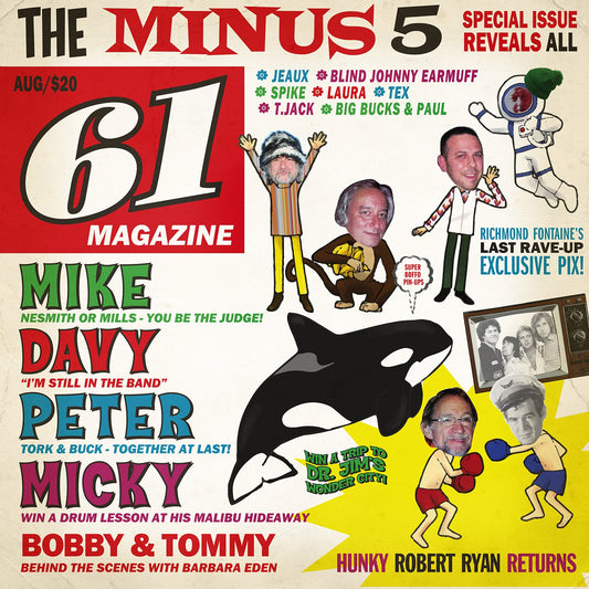 The Minus 5 Of Monkees And Men Vinyl New Mint Rock