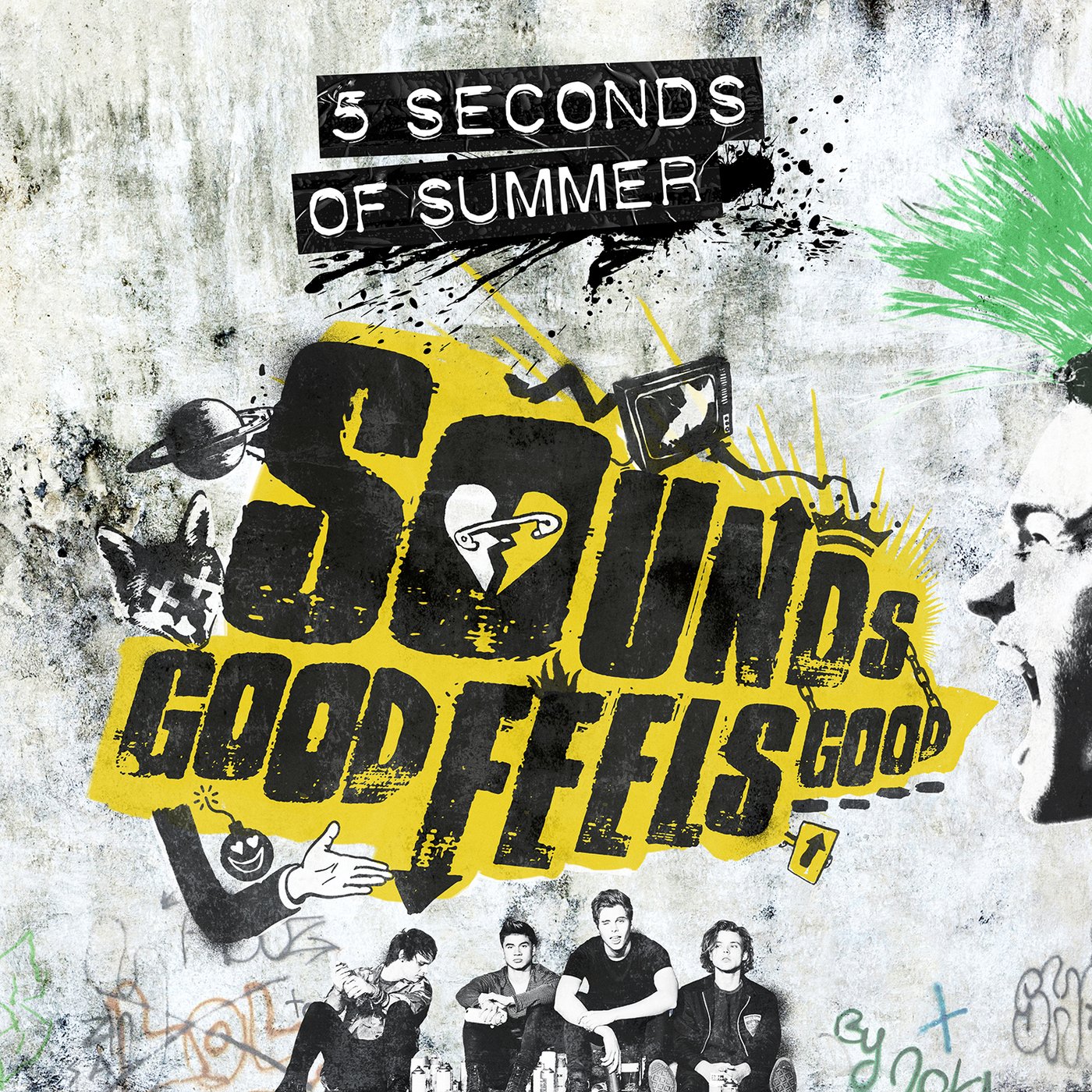 5 Seconds Of Summer Sounds Good Feels Good CD New Mint Rock