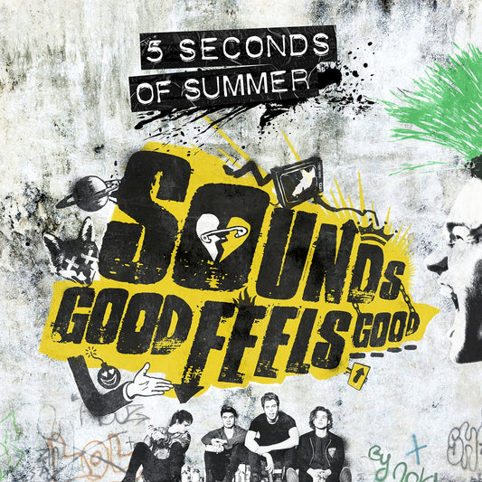 5 Seconds Of Summer Sounds Good Feels Good CD New Mint Rock
