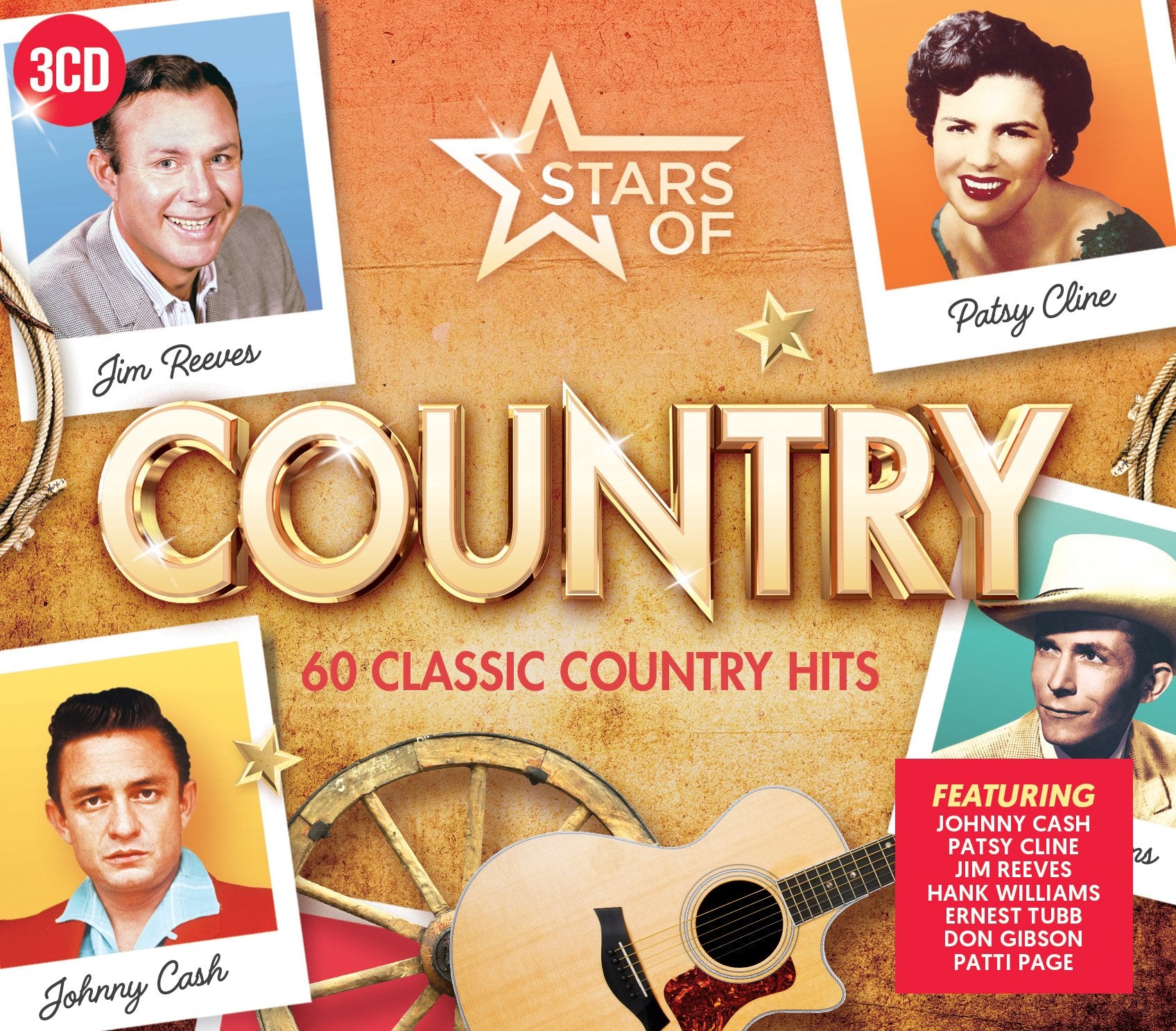 Unknown Stars Of Country 3xCD New Mint