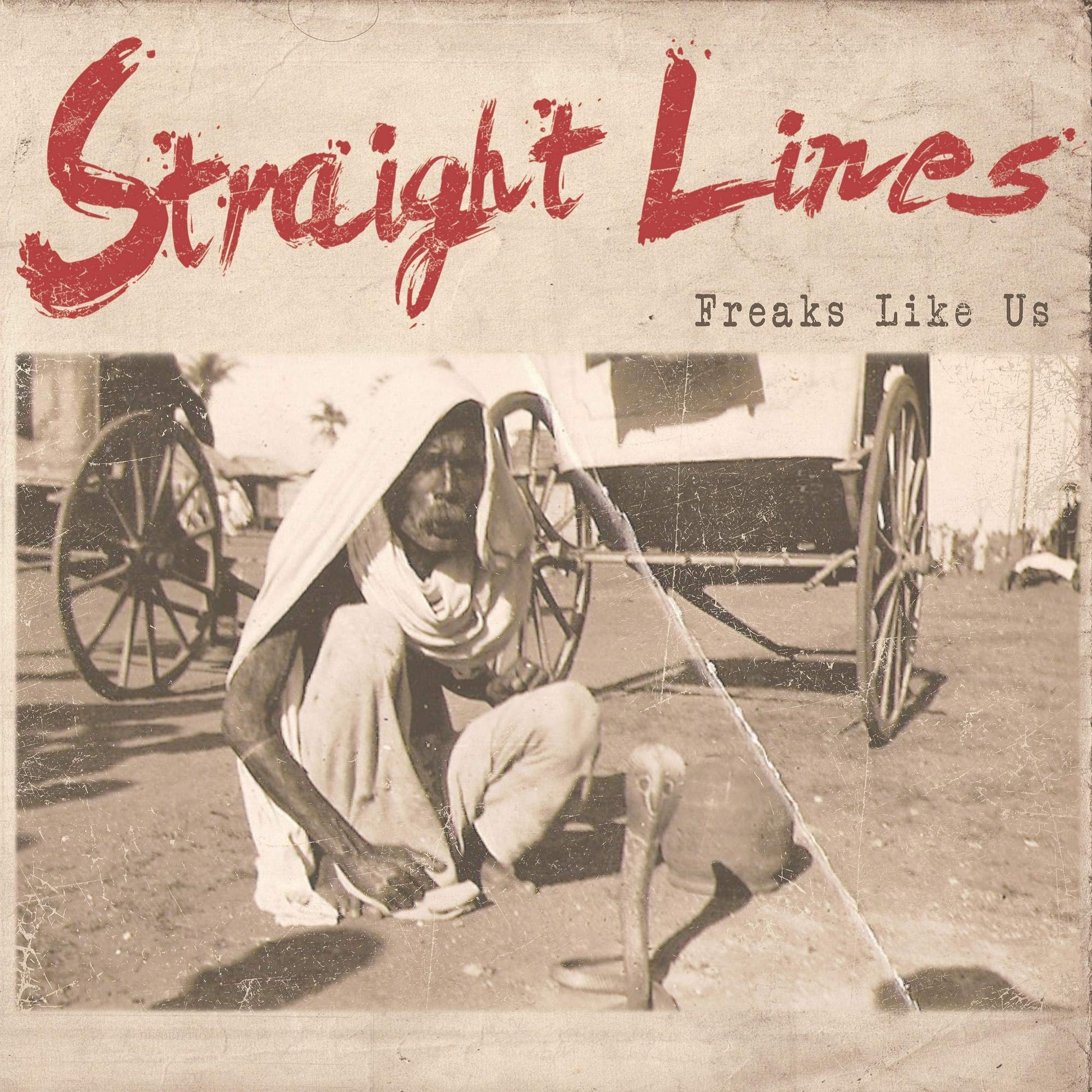 Straight Lines Freaks Like Us CD New Mint Rock