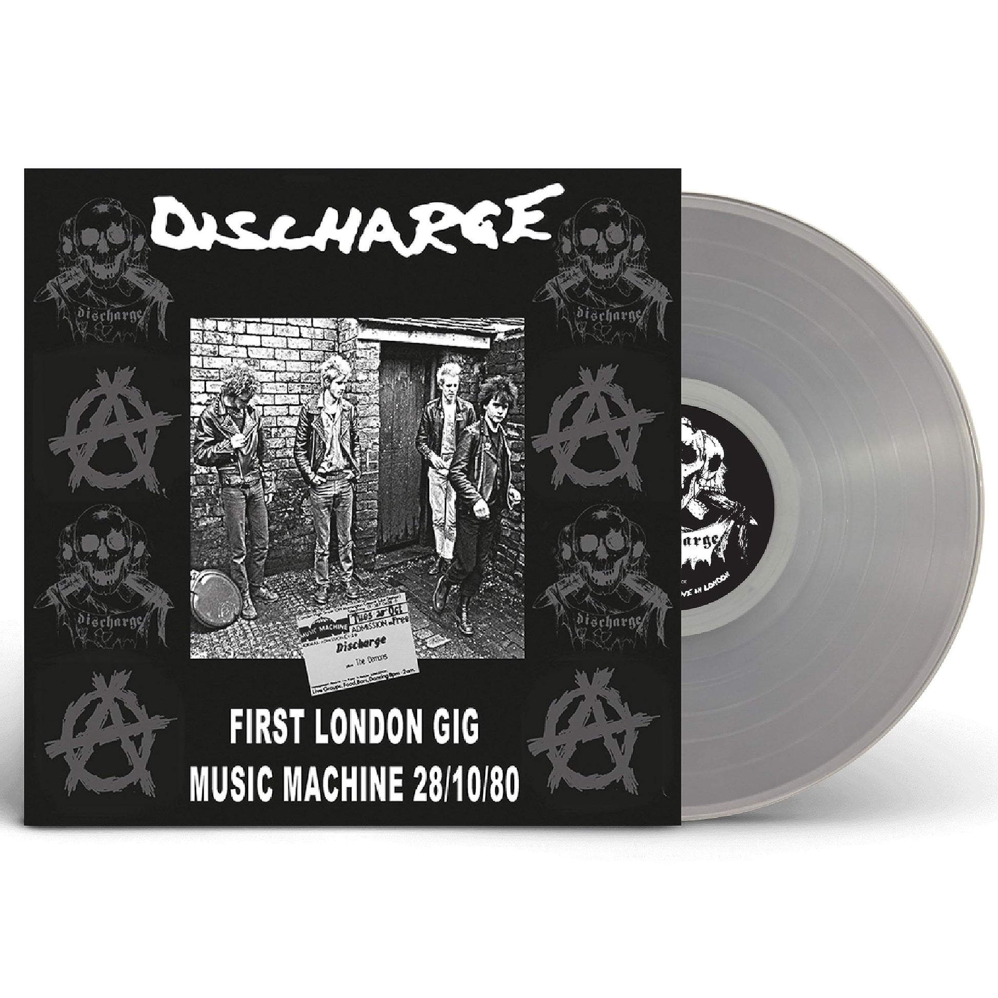 Discharge Live At The Music Machine 1980 (Clear) Vinyl New Mint Rock