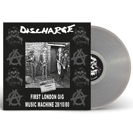Discharge Live At The Music Machine 1980 (Clear) Vinyl New Mint Rock
