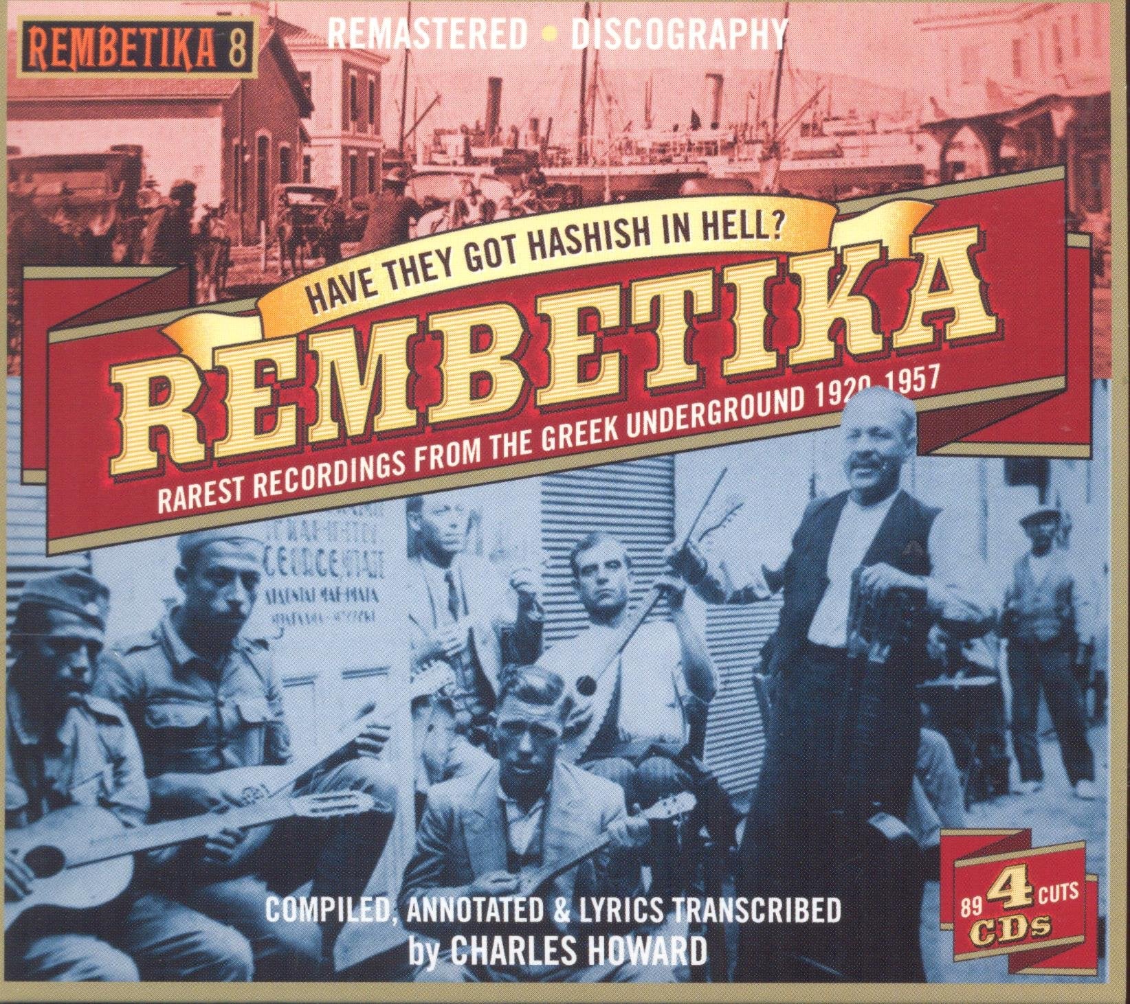 Various Artists Have They Got Hashish In Hell? - Rembetika 8 4xCD New Mint