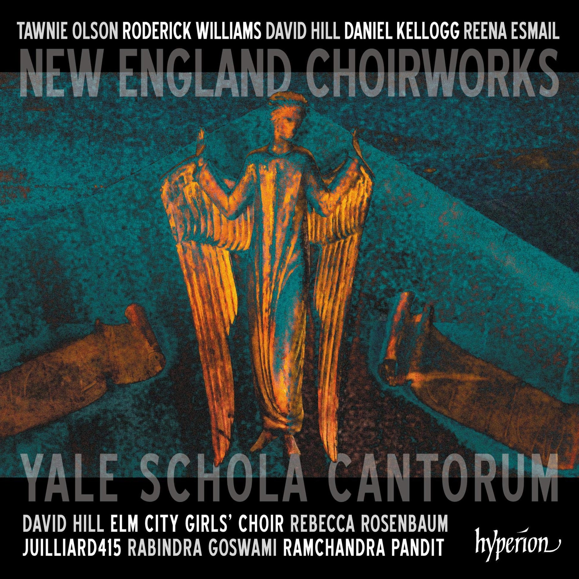 Tawnie Olson, Roderick Williams, David Hill, Daniel Kellogg, Reena Esmail, Yale Schola Cantorum, The Elm City Girl's Choir, David Hill, Rebecca Rosenbaum, Juilliard415, Rabindra Goswami, Ramchandra Pandit New England Choirworks CD New Mint