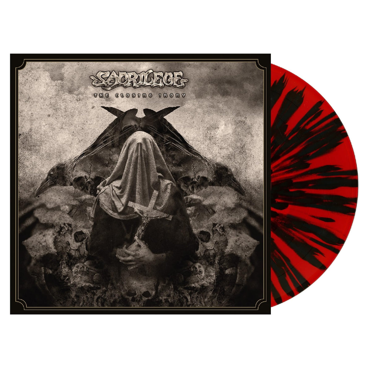Sacrilege - The Closing Irony [RED W/ BLACK SPLATTER VINYL] [VINYL] - LP - New