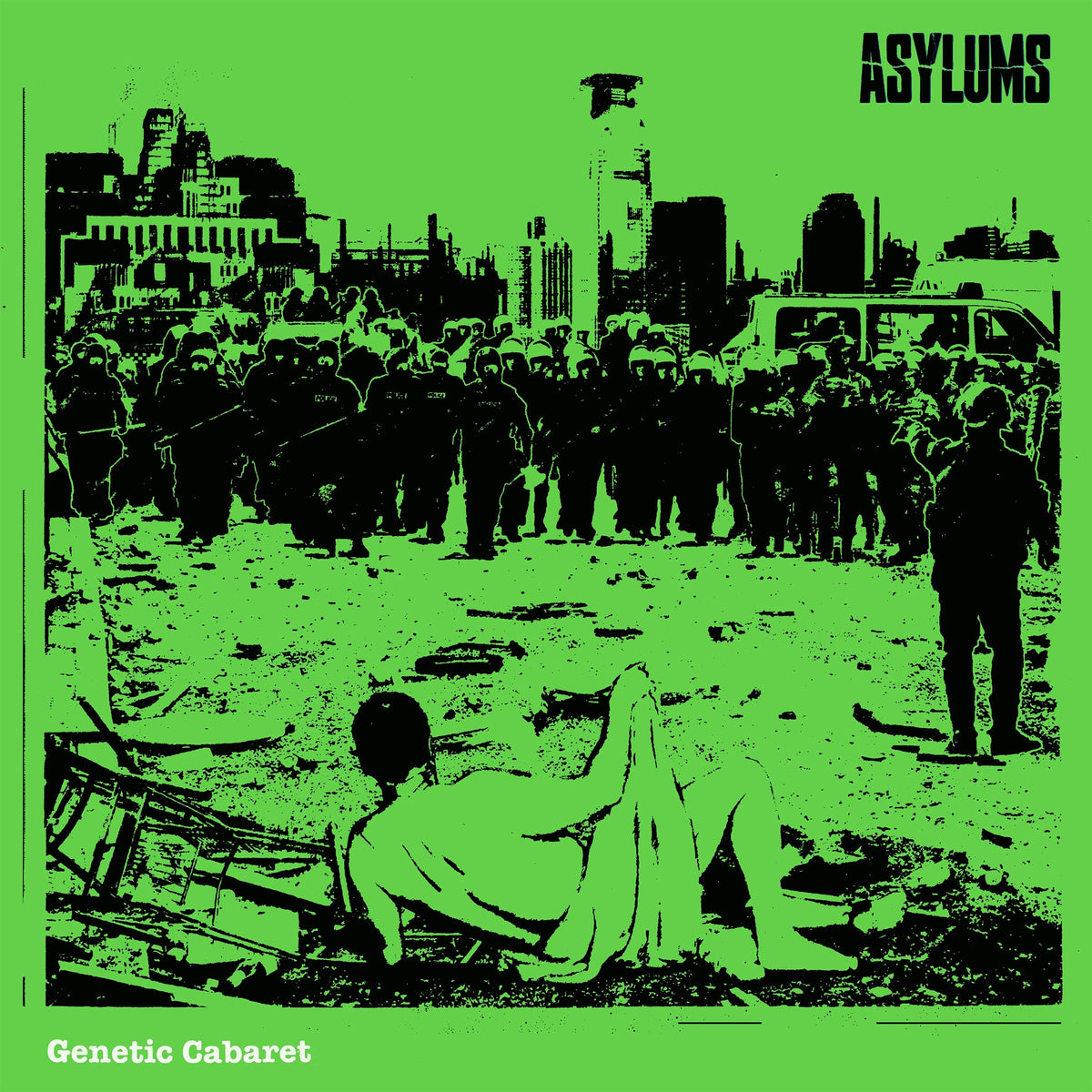 Asylums Genetic Cabaret CD New Mint Rock