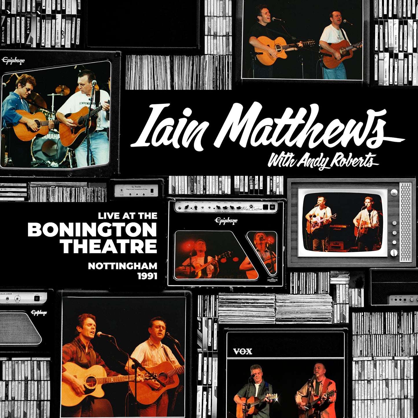 Iain Matthews With Andy Roberts Live At The Bonington Theatre - Nottingham - 1991 CD New Mint Rock