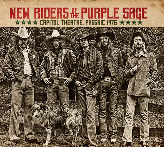New Riders Of The Purple Sage Capitol Theatre, Passaic 1975 CD New Mint Rock