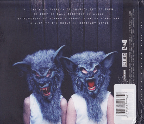 The Temper Trap : Thick As Thieves (CD, Album, Dig)