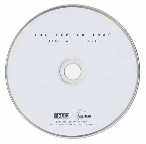 The Temper Trap : Thick As Thieves (CD, Album, Dig)