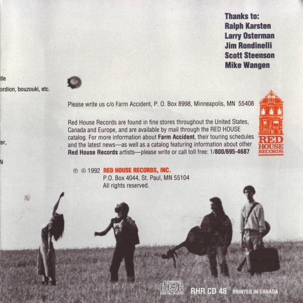 Farm Accident : Vane (CD, Album)