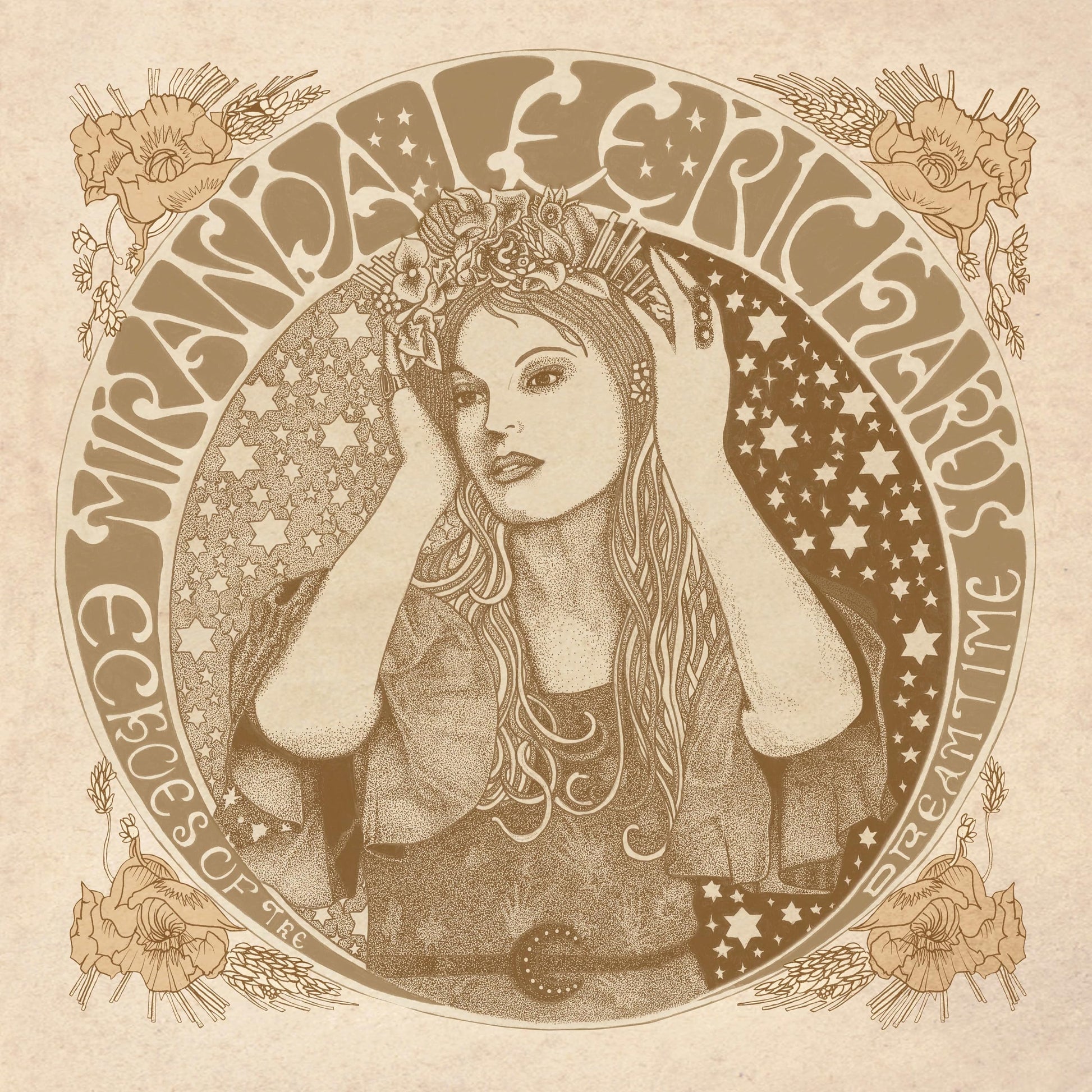 Miranda Lee Richards Echoes Of The Dreamtime Vinyl New Mint Rock