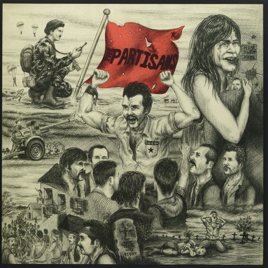 Partisans The Time Was Right (Red) Vinyl New Mint Punk