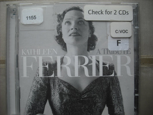 Kathleen Ferrier Kathleen Ferrier - A Tribute 2xCD New Mint Classical