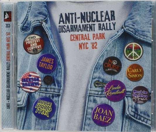 Bruce Springsteen Anti-Nuclear Disarmament Rally Central Park '82 2xCD New Mint Pop, Rock