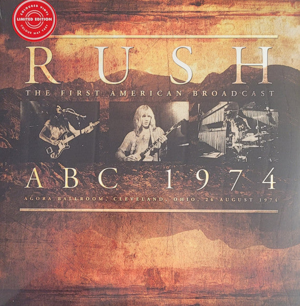 Rush - ABC 1974 (The First American Broadcast) (Ltd) - 2LP - New