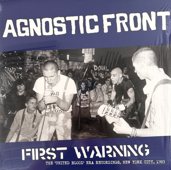 Agnostic Front - First Warning (Ltd) - LP - New