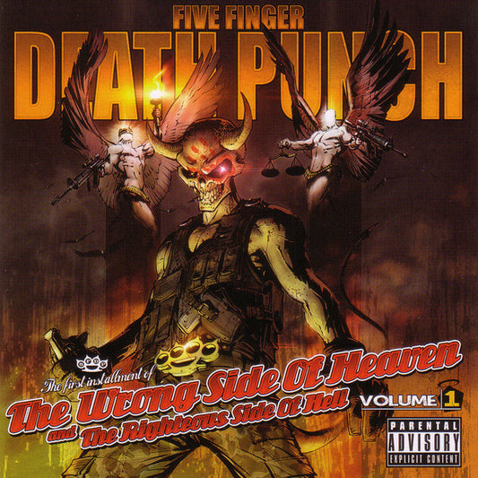 Five Finger Death Punch - The Wrong Side Of Heaven - Volume 1 - CD - New