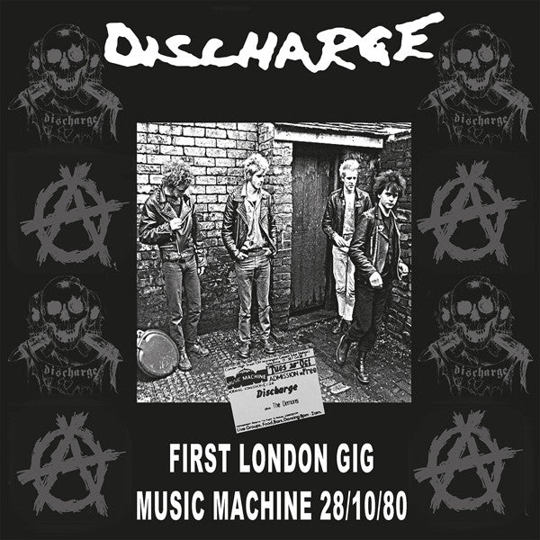 Discharge - First London Gig Music Machine Ltd Coloures Vinyl LP - New