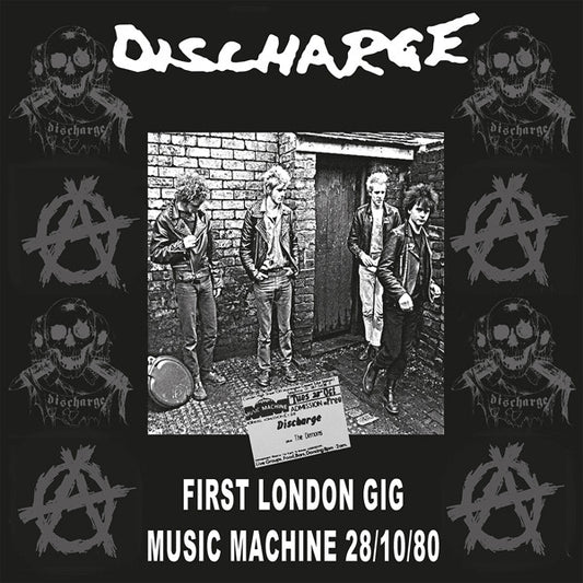 Discharge - First London Gig Music Machine Ltd Coloures Vinyl LP - New