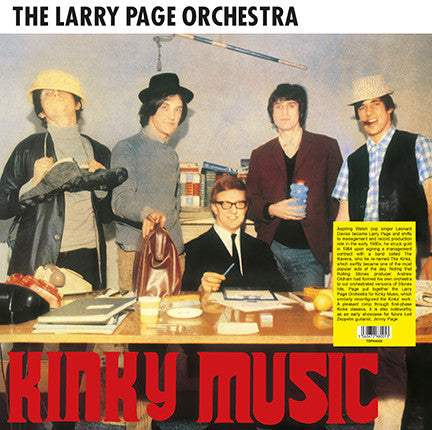 Larry Page Orchestra - Kinky Music - LP - New