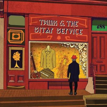 Twink (4) And The Sitar Service - Twink & The Sitar Service (Ltd) - LP - New