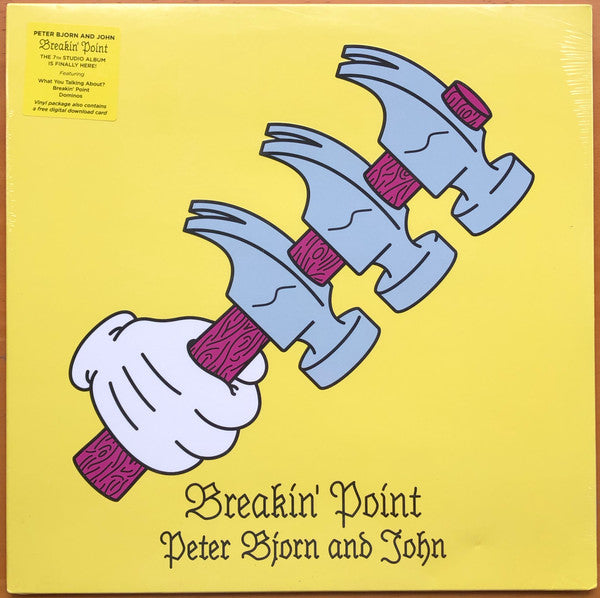 Peter Bjorn And John - Breakin' Point - LP - New