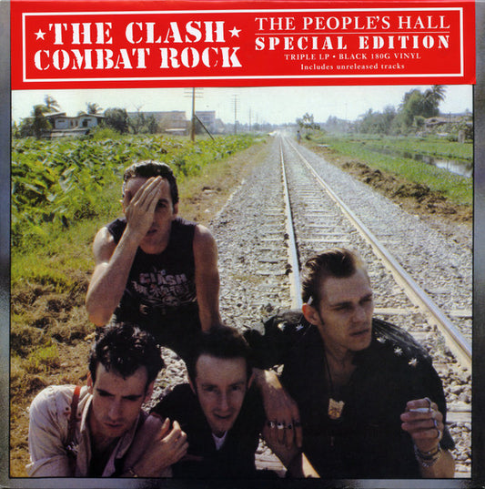Clash, The - Combat Rock + The People's Hall - LP + LP + LP + All Media - New