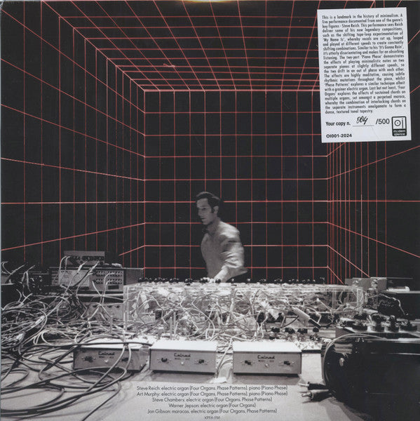 Steve Reich At UC Berkeley University Museum 11.7.1970 (Ltd) - LP - New