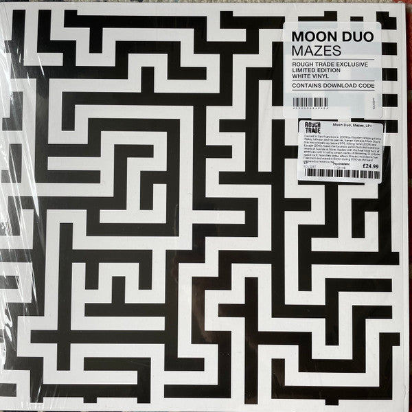 Moon Duo Mazes (White) Vinyl New Mint Rock