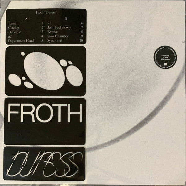 Froth - Duress - LP - New