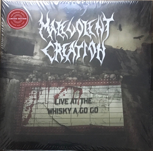 Malevolent Creation - Live At The Whisky A Go Go (Ltd) - 2LP - New