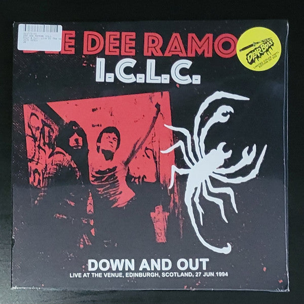 Dee Dee Ramone I.C.L.C. - Down And Out (Ltd) - LP - New